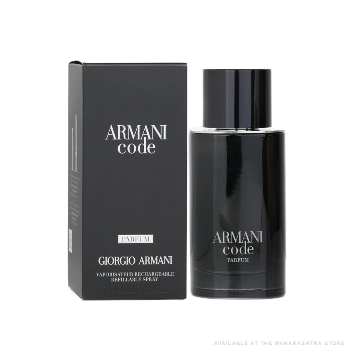 Giorgio Armani Code Parfum Refillable Spray for Men 75ml